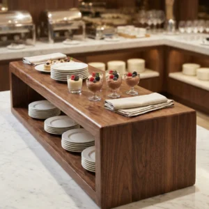 Wooden Desk Tray for Groceries