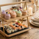 cupcake-rack-sushi-stand
