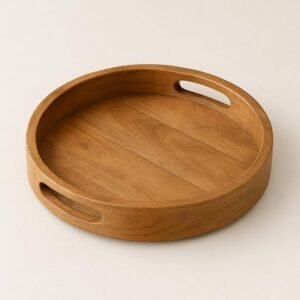 wooden-round-tray-brown